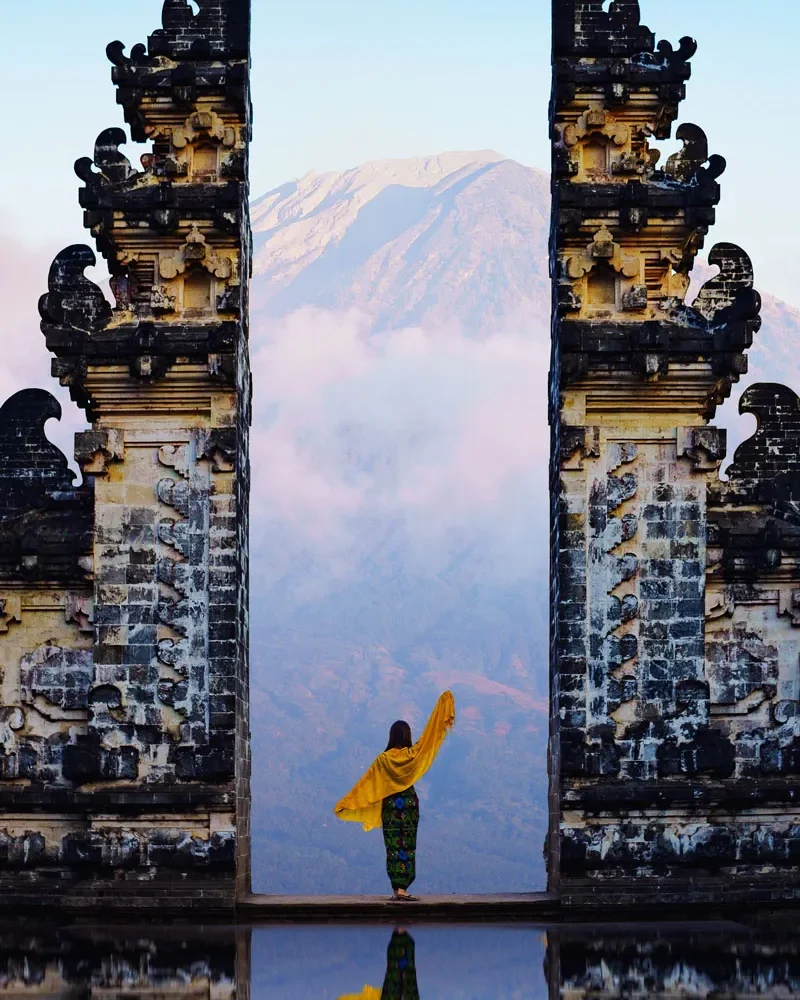 Bali, Indonesia Temple gates of heaven